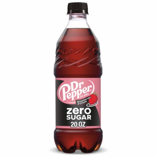 Dr Pepper Strawberries & Cream Zero Sugar Soda - Simple Choice