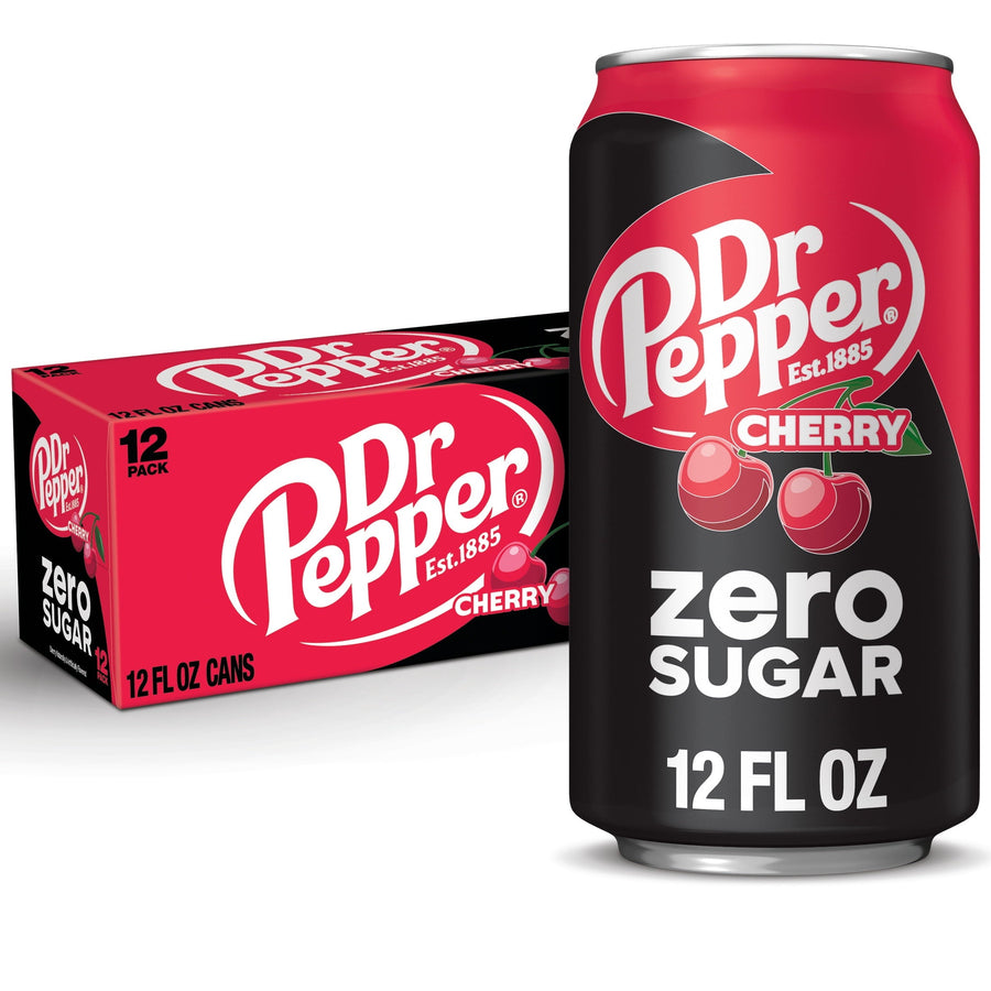 Dr Pepper Cherry Zero Sugar Soda - Daily Fit