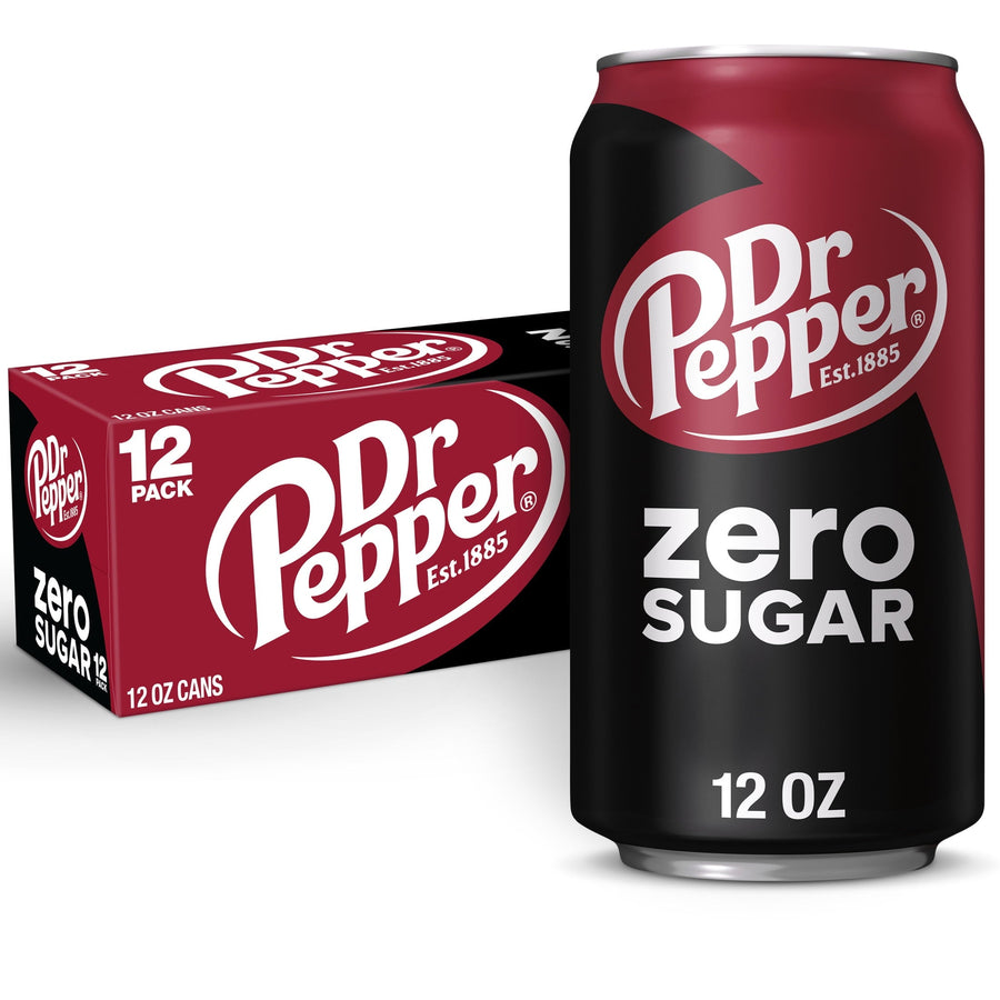 Dr Pepper Zero Sugar Soda - Fresh Ready